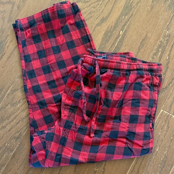 Saddlebred Red and Black Sleepwear Pants - Picture 1 of 2